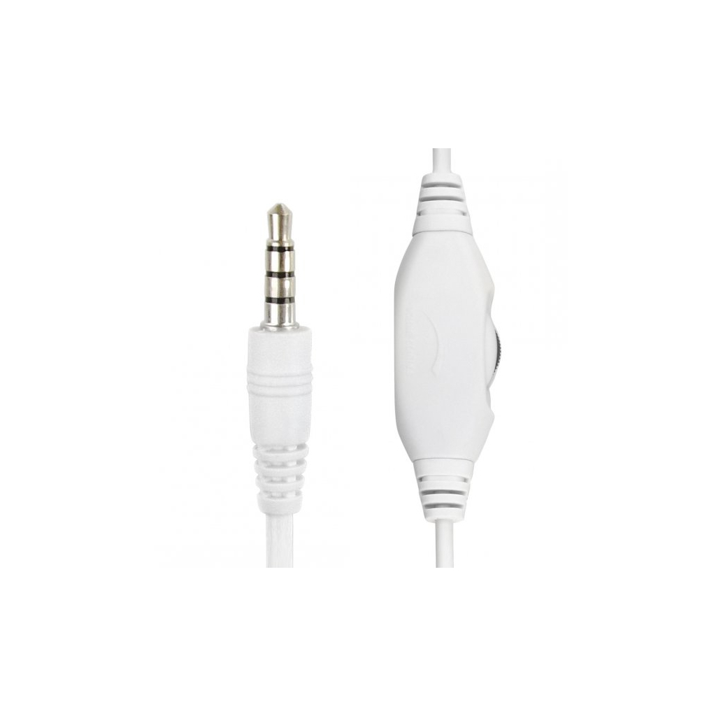 Навушники Gembird MHS-03 White/Red (MHS-03-WTRD) - зображення 4