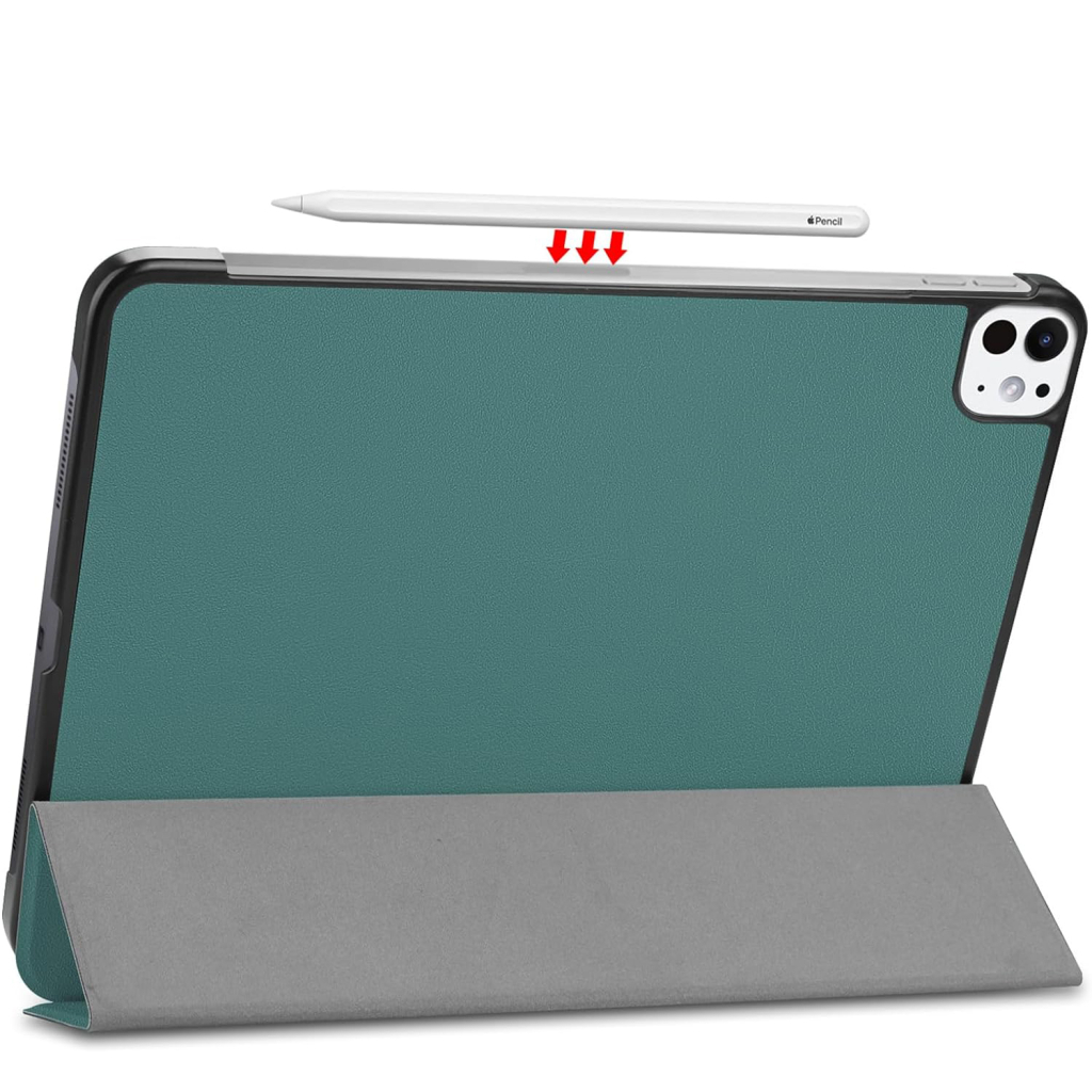 Чохол до планшета BeCover Smart Case Apple iPad Pro 11" M4 2024 Dark Green (711623) - зображення 8