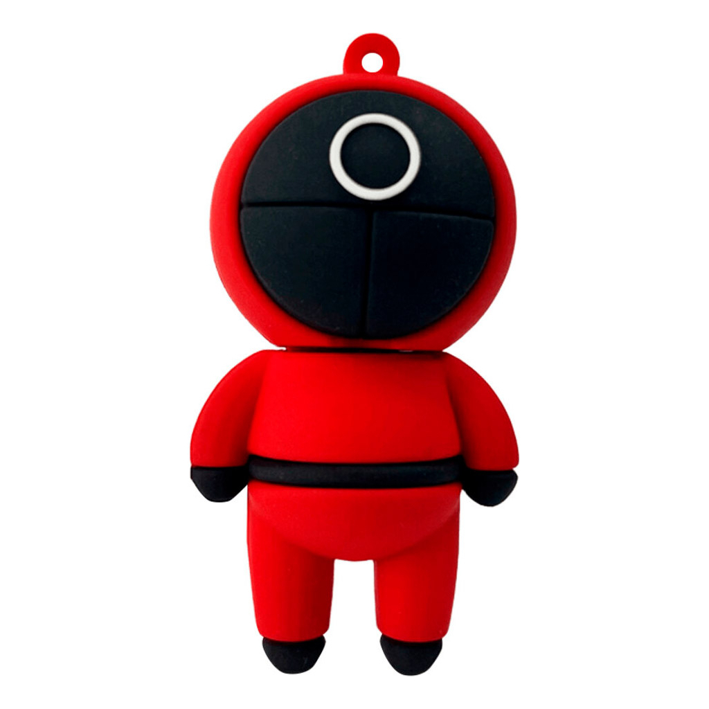 USB флеш накопичувач Wibrand 16GB Squid Game Red USB 2.0 (WI2.0/SG16R) - зображення 1