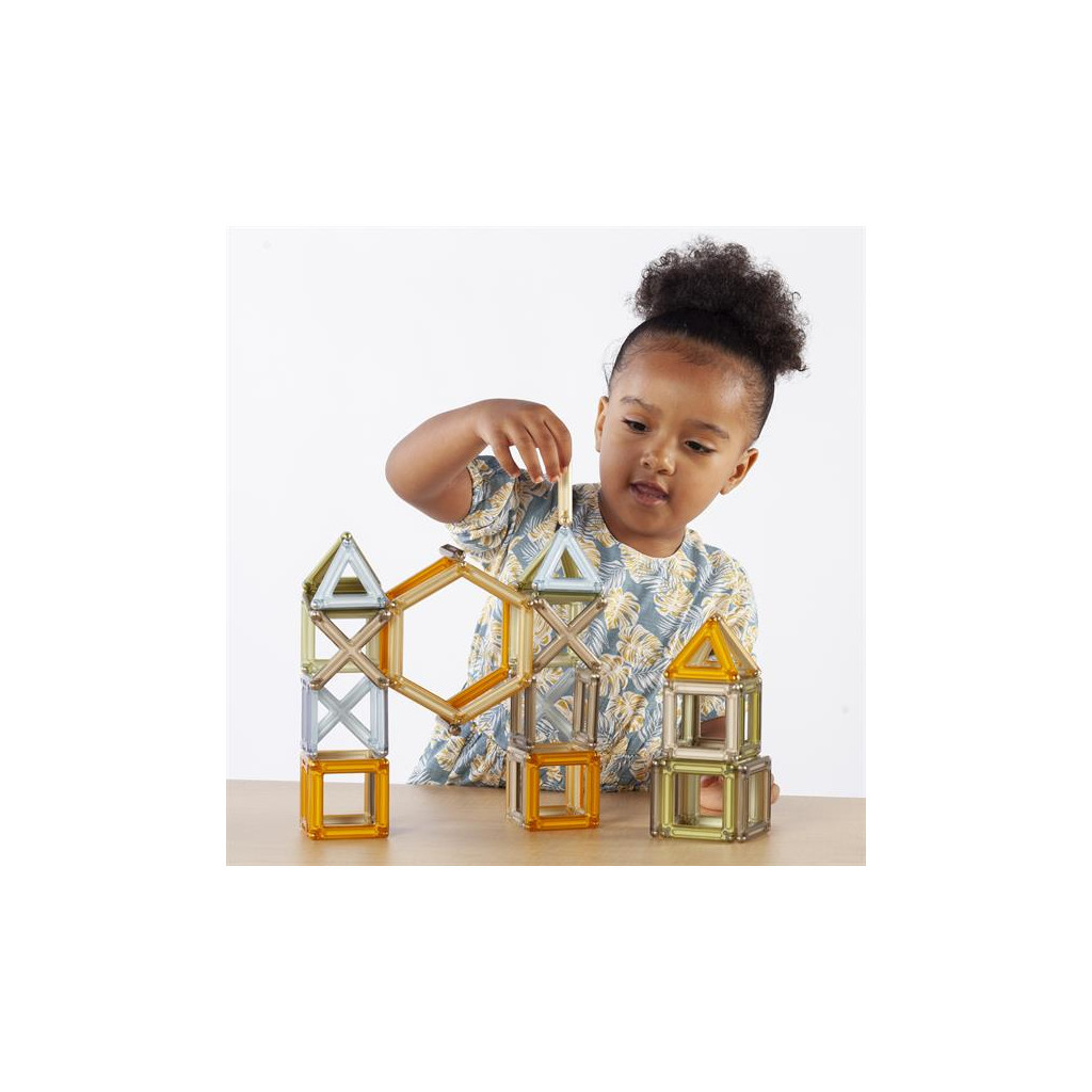 Конструктор Guidecraft PowerClix Frames Natural 74 деталі (G9204) - изображение 8