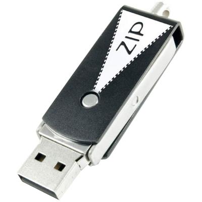 USB флеш накопичувач Goodram 8GB Zip Black USB 2.0 (PD8GH2GRZIKR9) - зображення 3