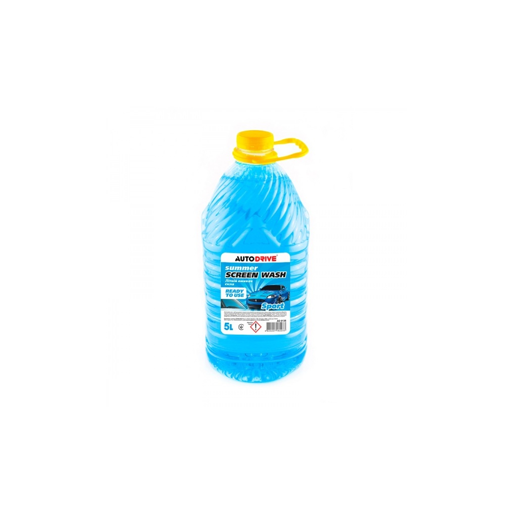 Омивач автомобільний AUTO DRIVE Summer Screen Wash Sport PET 5л (AD0136) - зображення 1