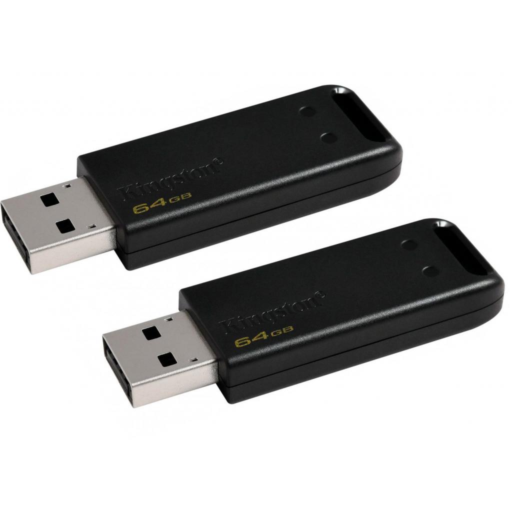 USB флеш накопичувач Kingston 2x64GB DataTraveler 20 USB 2.0 (DT20/64GB-2P) - зображення 3