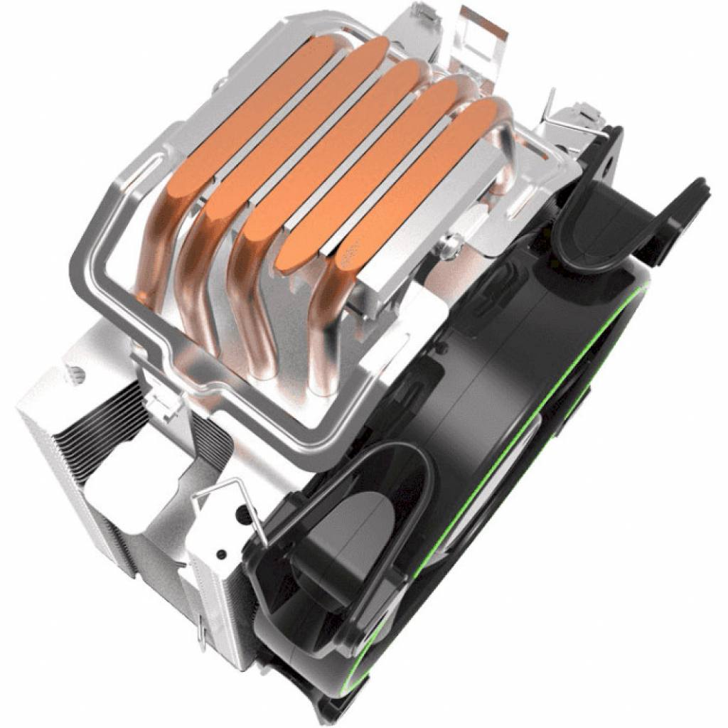 Кулер до процесора Gamemax Gamma 500-Green - зображення 5