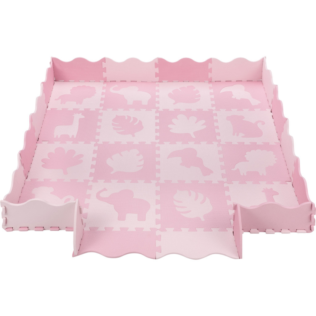 Дитячий килимок MoMi пазл Zawi 150 х 150 см Pink (MAED00012) - зображення 1