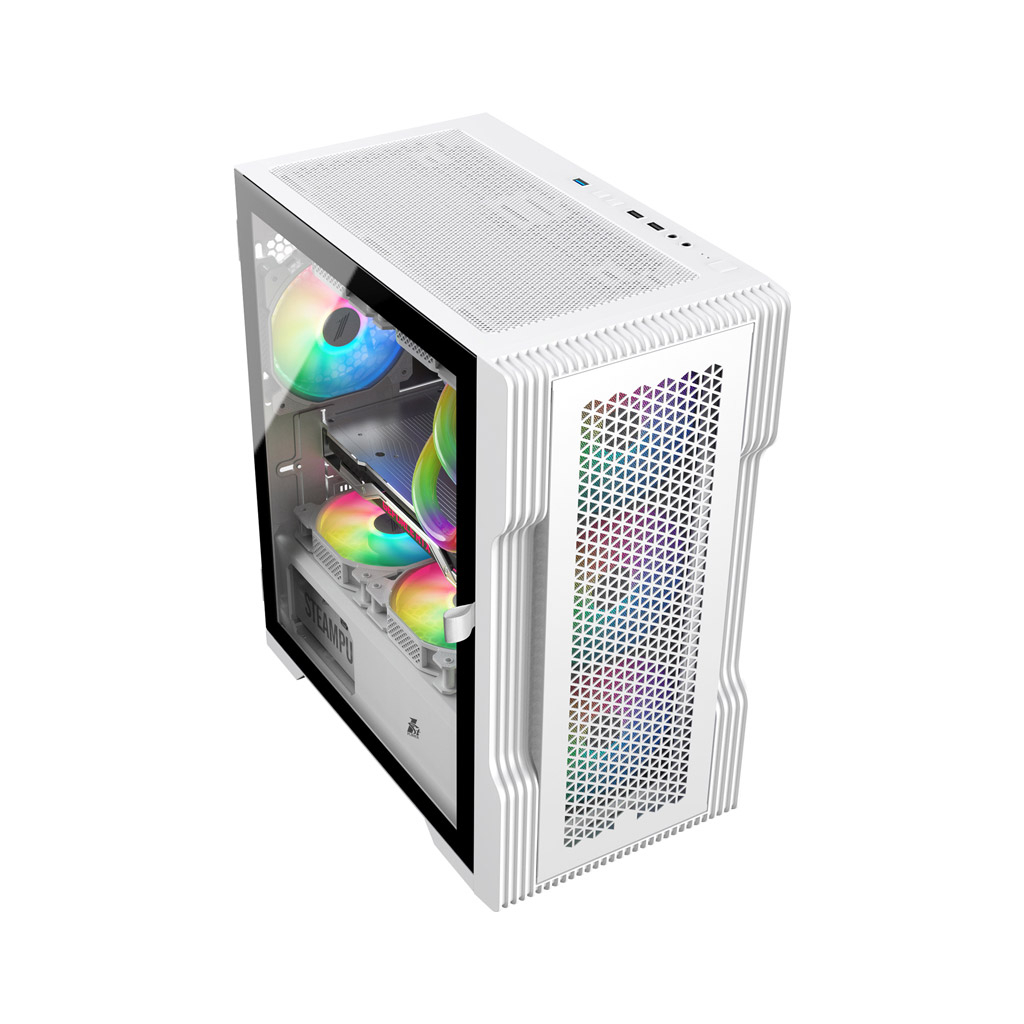 Корпус 1stPlayer T3-4F1-W-WH - зображення 3