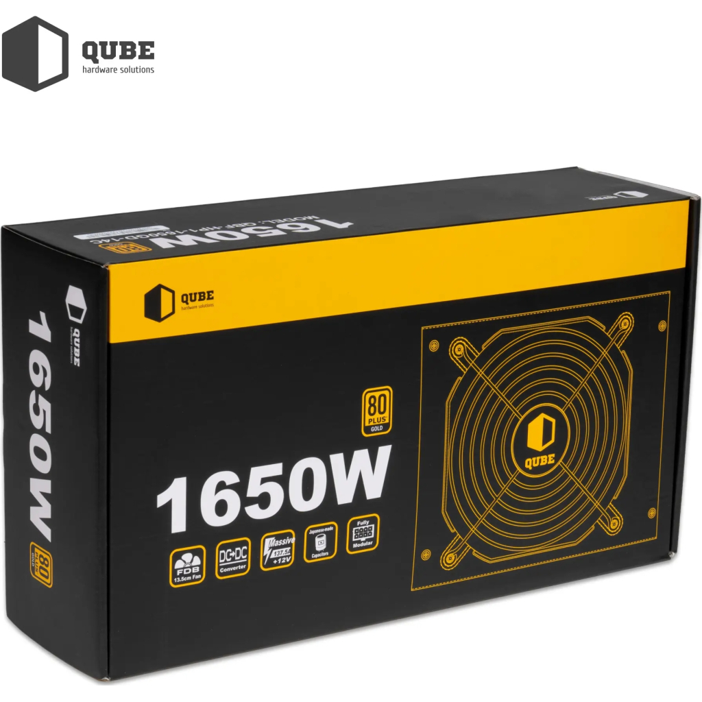 Блок живлення Qube 1650W (QBF-HP1-1650GD-14C) - зображення 12
