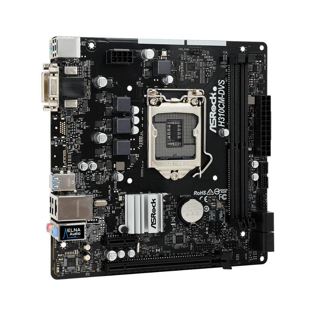 Материнська плата ASRock H310CM-DVS - зображення 2