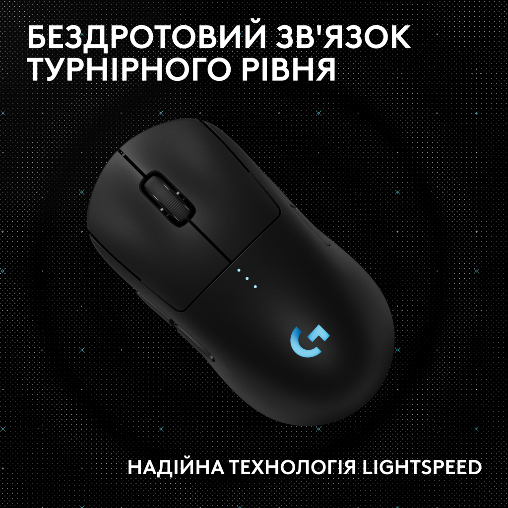 Мишка Logitech G Pro 2 Lightspeed Wireless Black (910-007295) - зображення 5