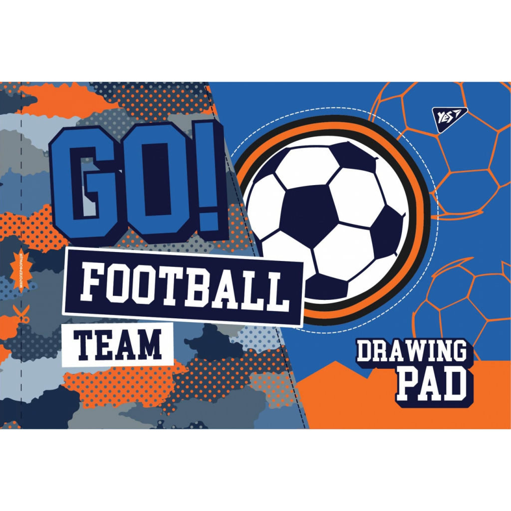 Альбом для малювання Yes А4 скоба, з перфорацією, 12 аркушів (130433) - зображення 5