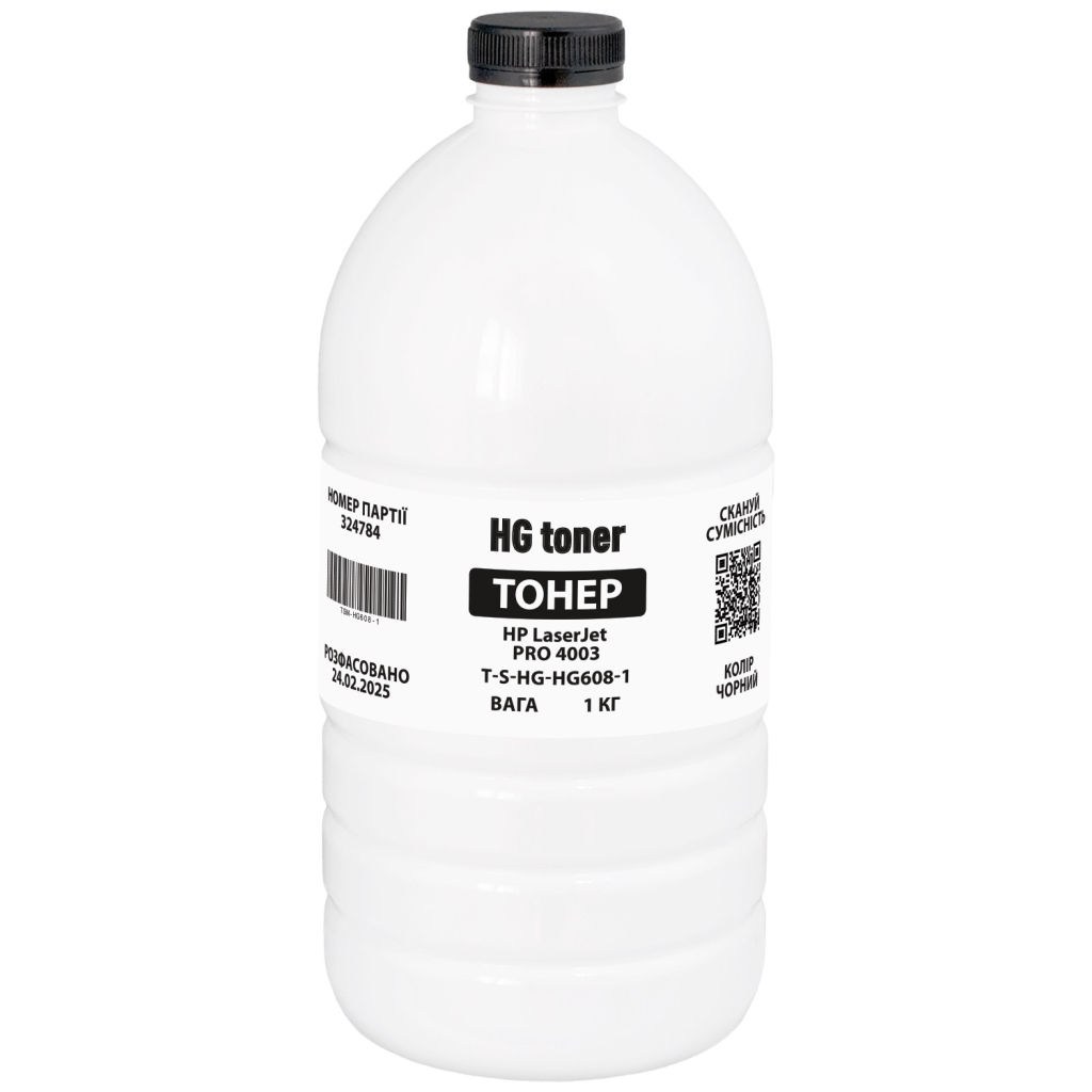 Тонер HP LJ Pro 4003, 1 кг HG (TSM-HG608-1) - зображення 1
