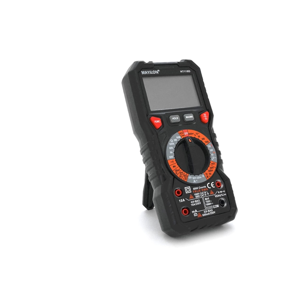 Цифровий мультиметр Mayilon HT-118D, V, A, R, C, F (HT-118D) - зображення 2