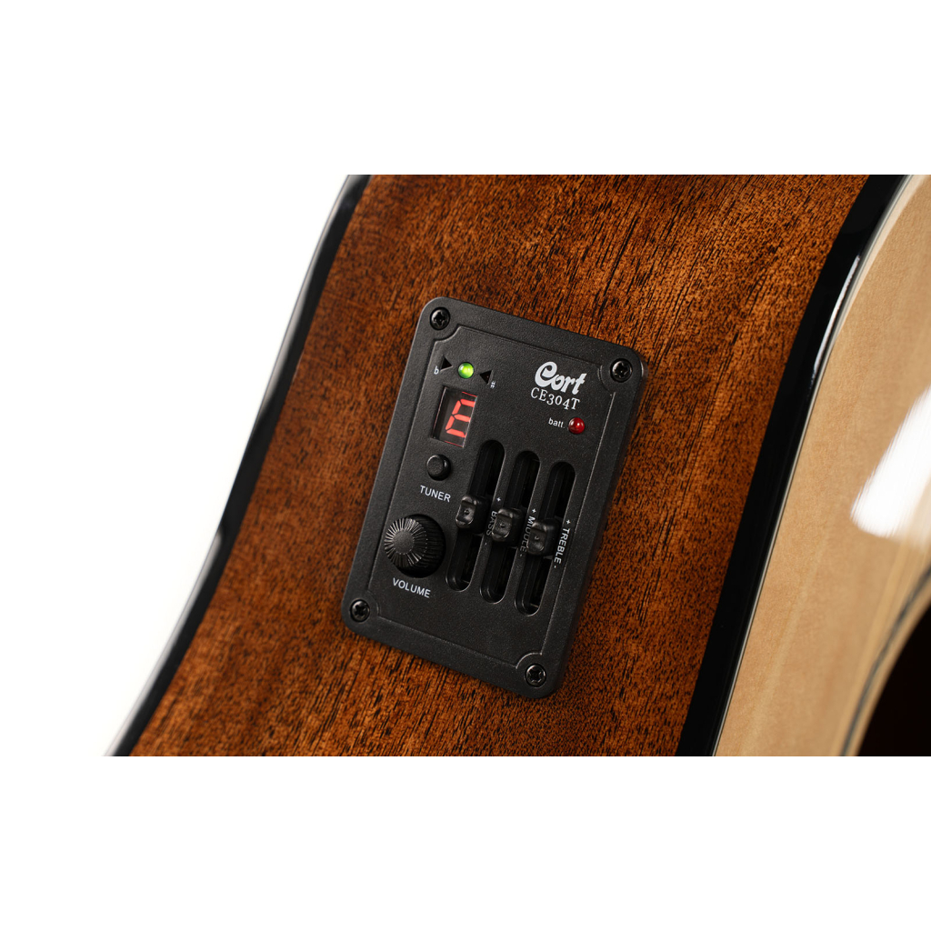 Гітара електроакустична Cort Earth 60CE Natural Gloss - зображення 4