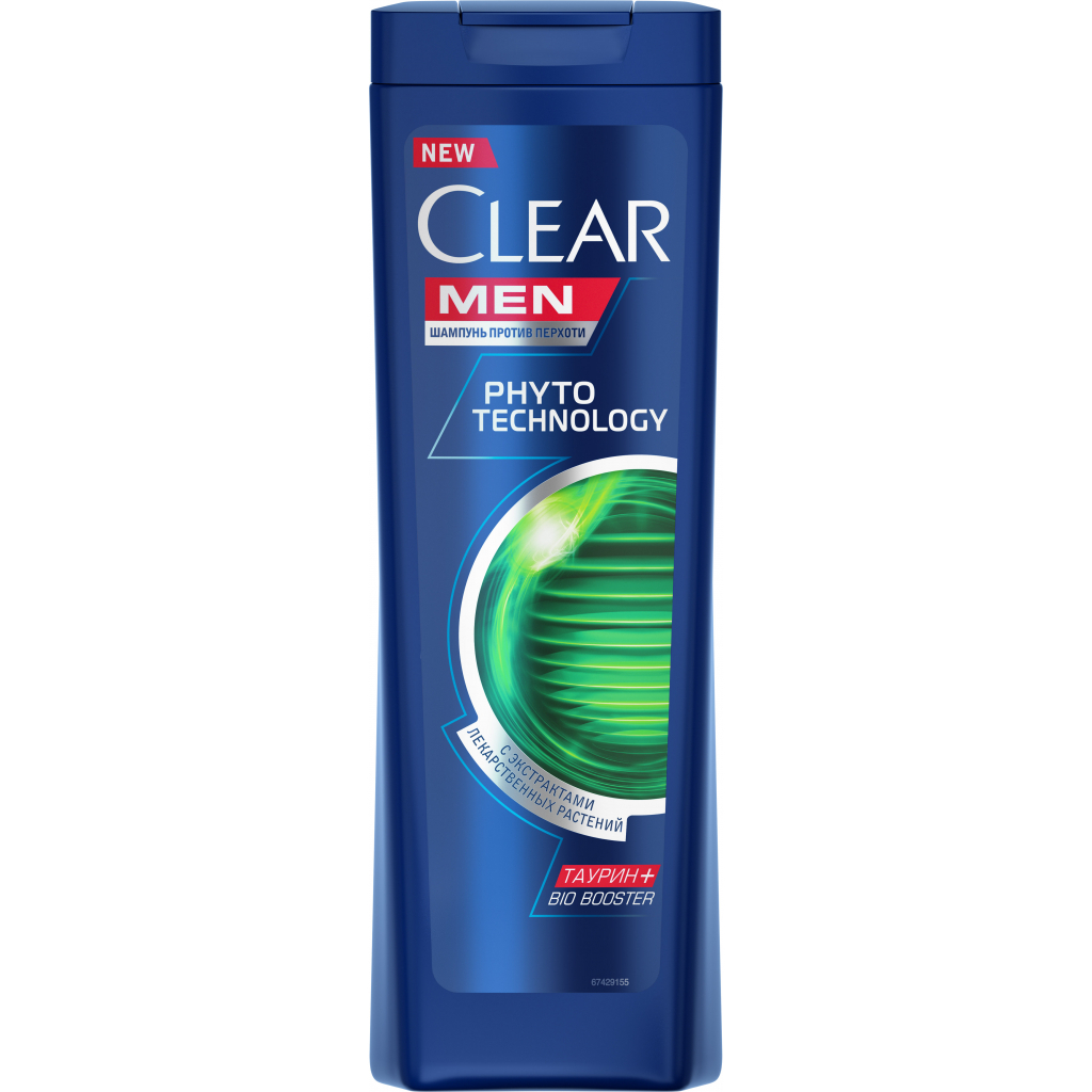 Шампунь Clear проти лупи для чоловіків Фітотехнологія 400 мл (8711700858304) - зображення 1