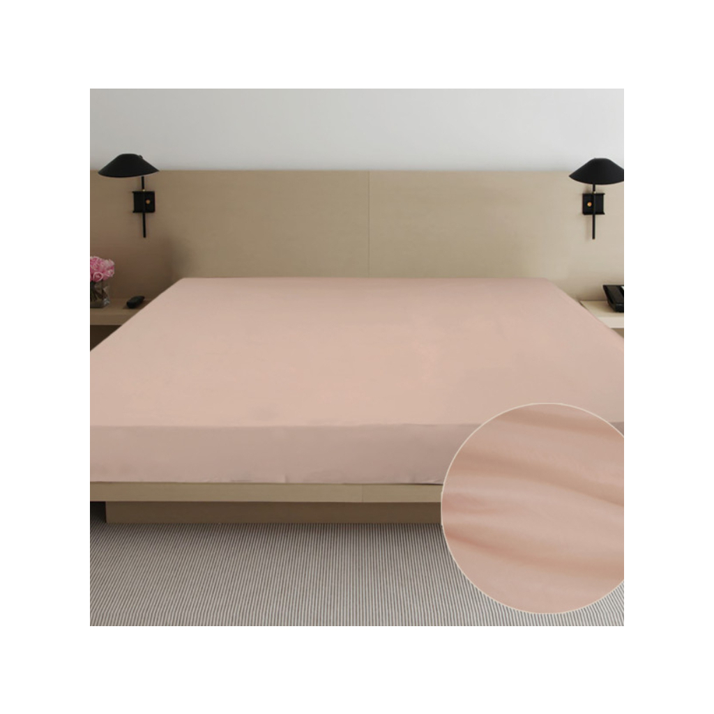 Простирадло Ярослав сатин 01 бежеве 145х215 (39591) - зображення 1