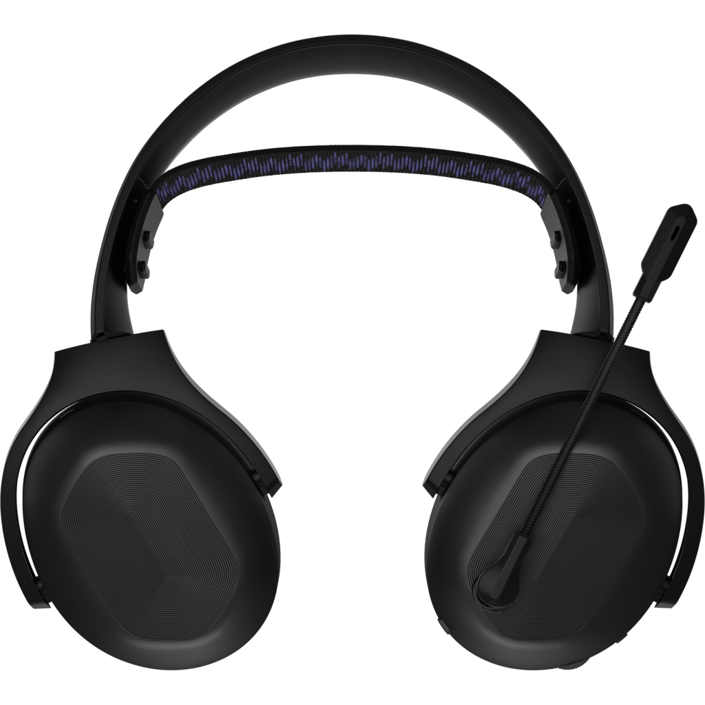 Навушники Lenovo Legion H410 Wireless Gaming Headset Black (GXD1R34013) - зображення 8