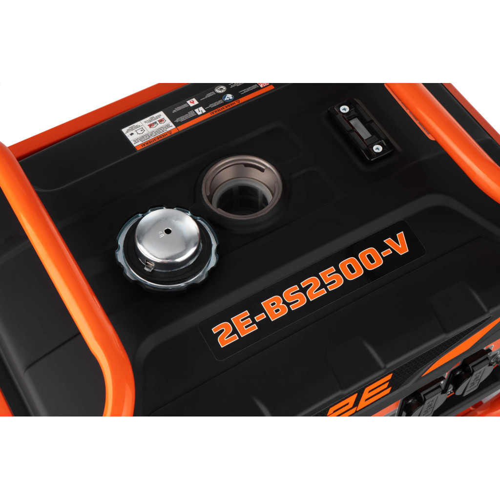 Генератор 2E 220V, 1 фаза, 2/2.2kW, ручний старт (2E-BS2500-V) - зображення 7