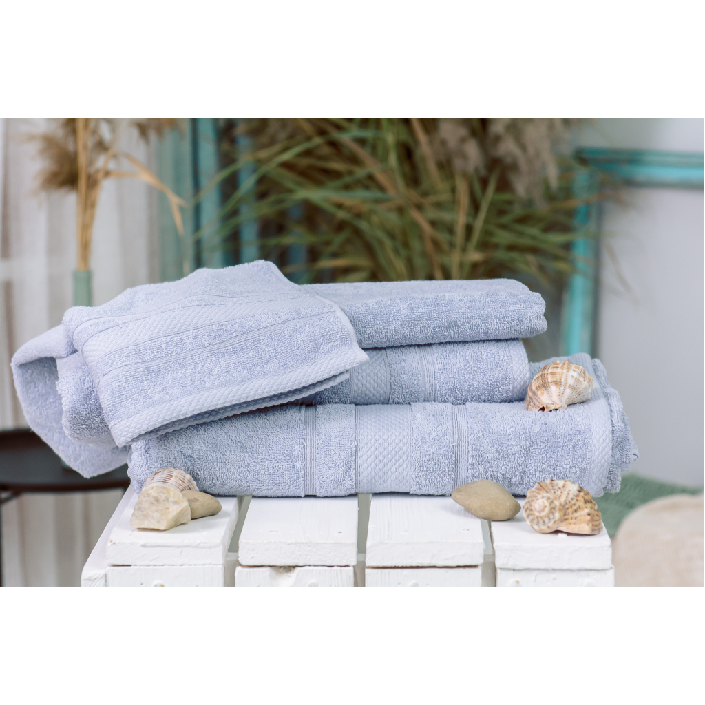 Рушник MirSon набір банних 5077 Elite SoftNess Lavender 40х70, 50х90, 70х140, 100x150 (2200003975697) - зображення 2