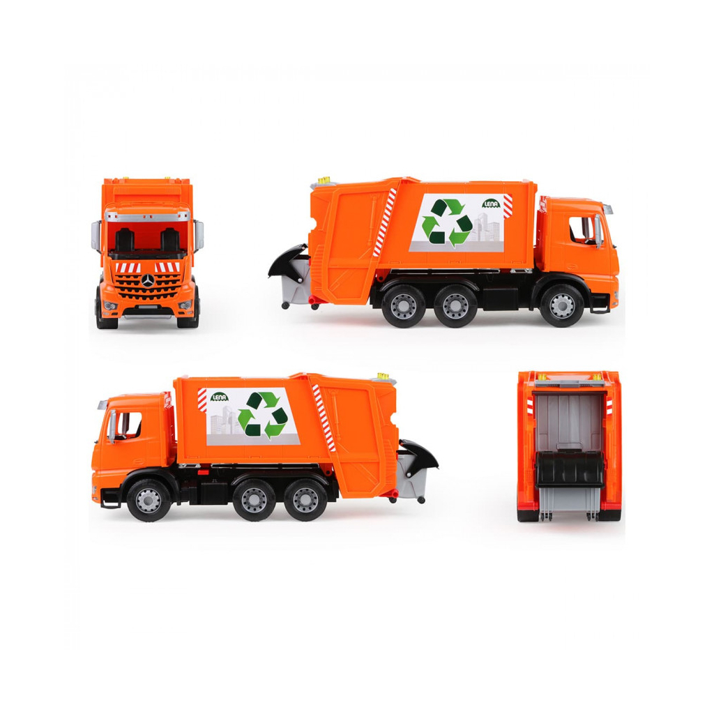 Спецтехніка Lena Сміттєвоз Worxx Arocs, 52 см (6337128) - зображення 3