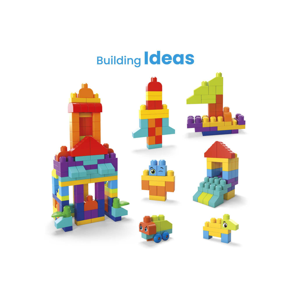 Конструктор Mega Bloks Великий у мішку (150 деталей) (HHM96) - зображення 5