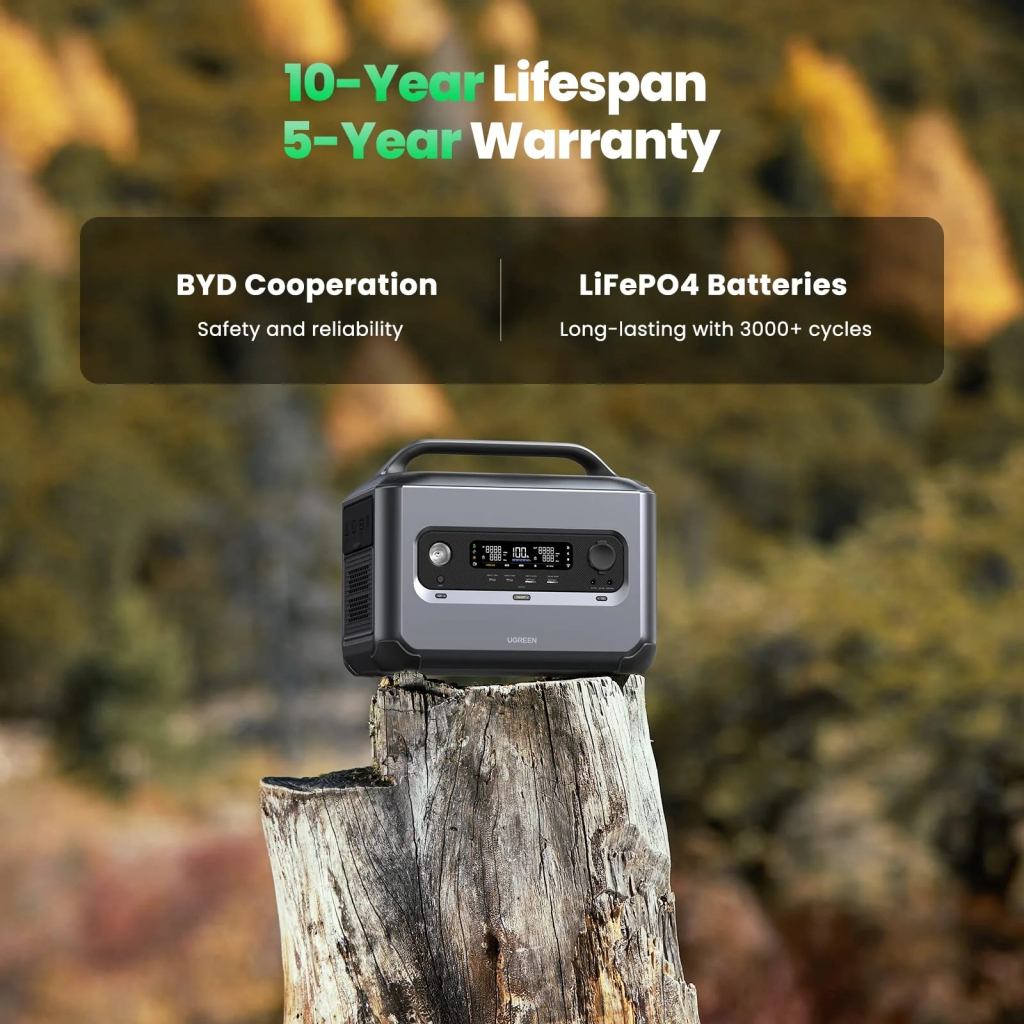 Зарядна станція Ugreen PowerRoam 600 (GS600) - зображення 5