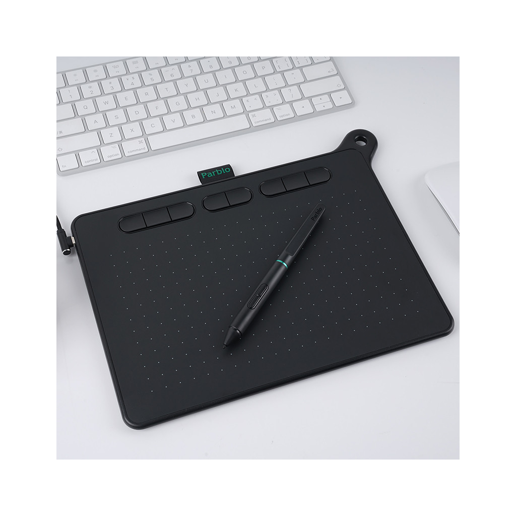 Графічний планшет Parblo Ninos M Black (NINOSM) - зображення 8