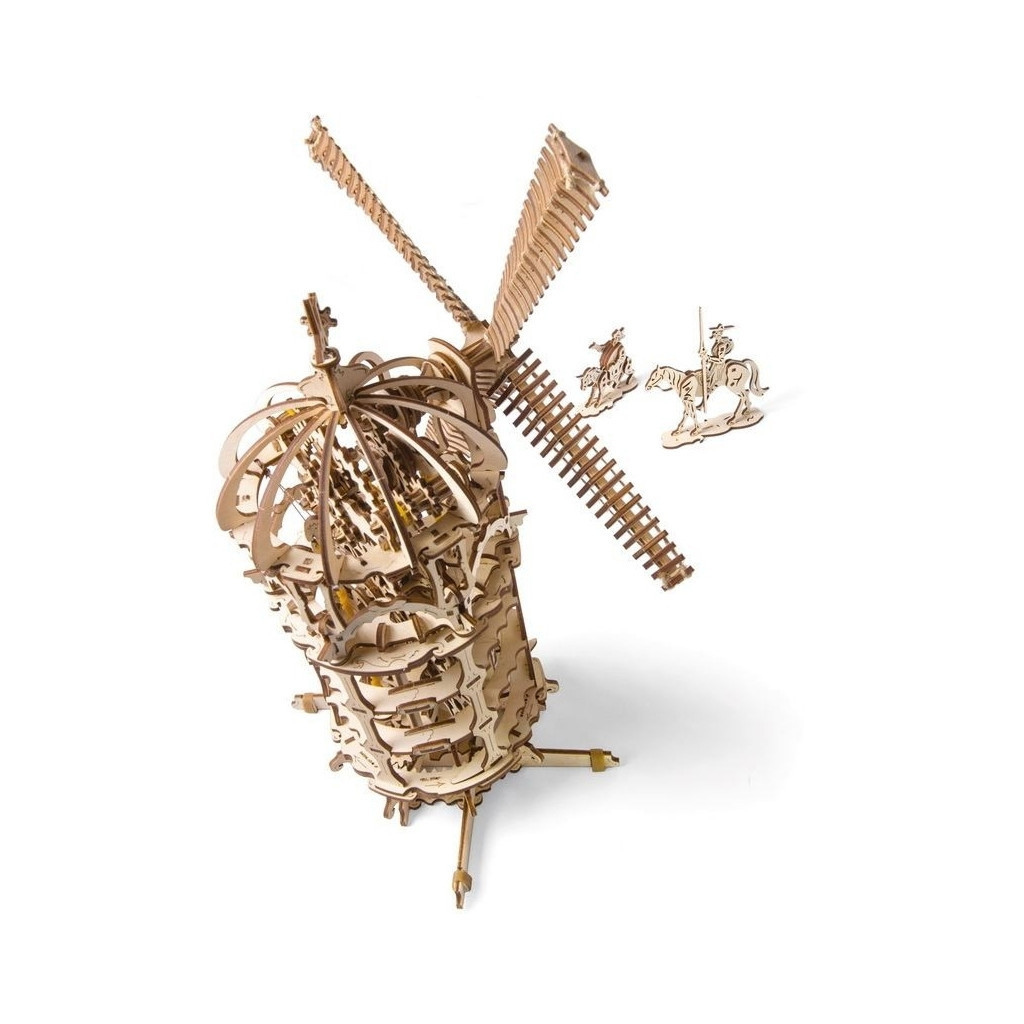 Конструктор Ugears механічний Башта-Млин (70055) - зображення 2
