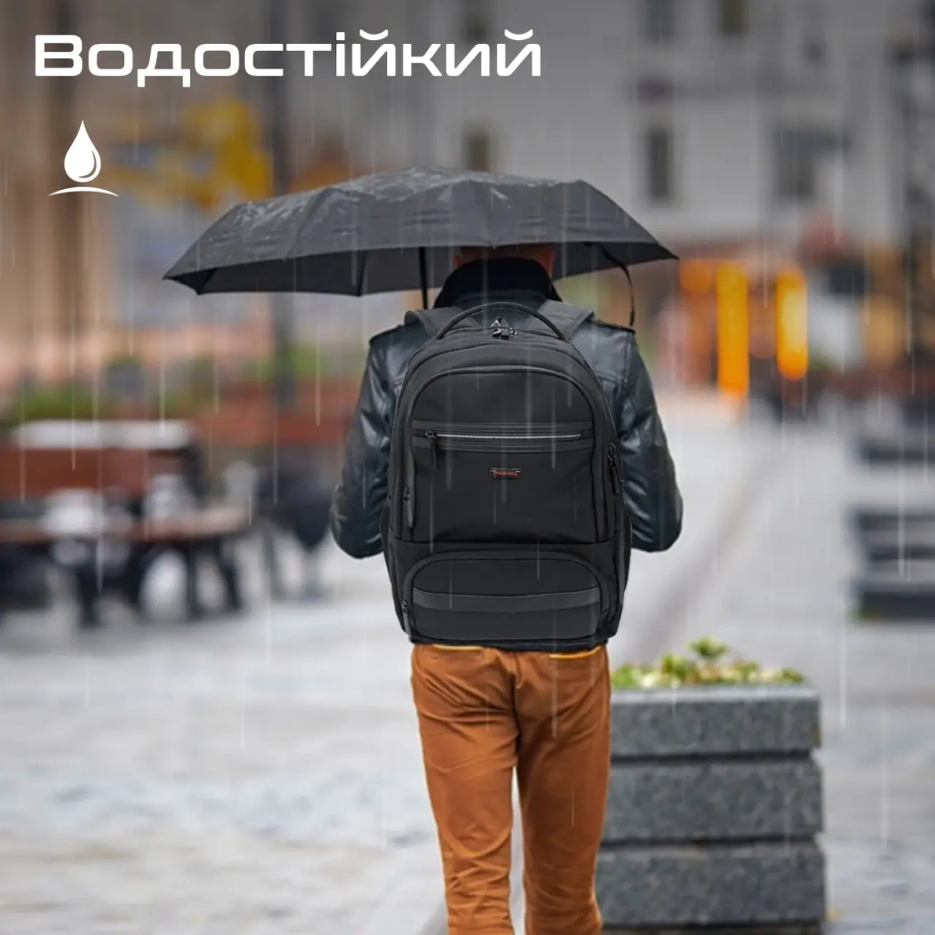 Рюкзак для ноутбука Promate 15.6" ElitePack-Go Black (elitepack-go) - зображення 7