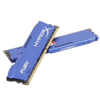 Модуль пам'яті для комп'ютера DDR3 16Gb (2x8GB) 1600 MHz HyperX Fury Fury Blu Kingston Fury (ex.HyperX) (HX316C10FK2/16) - зображення 4