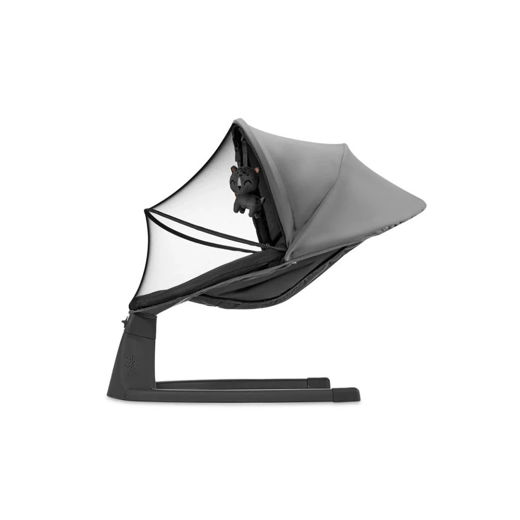 Крісло-гойдалка Kinderkraft Lumi 2 Dark Grey (5902533925025) - зображення 5