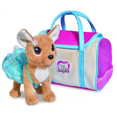 М'яка іграшка Chi Chi Love Чихуахуа Фешн Зимовий стиль із сумочкою 20 см (5893127) - зображення 1