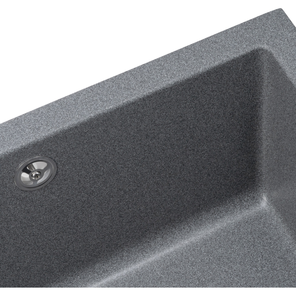 Мийка кухонна GRANADO Under top XL grafito (gr3709) - зображення 4