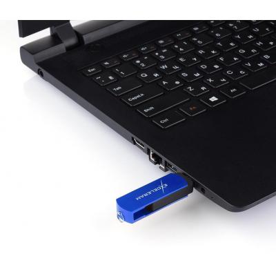 USB флеш накопичувач eXceleram 32GB P2 Series Blue/Black USB 2.0 (EXP2U2BLB32) - зображення 7