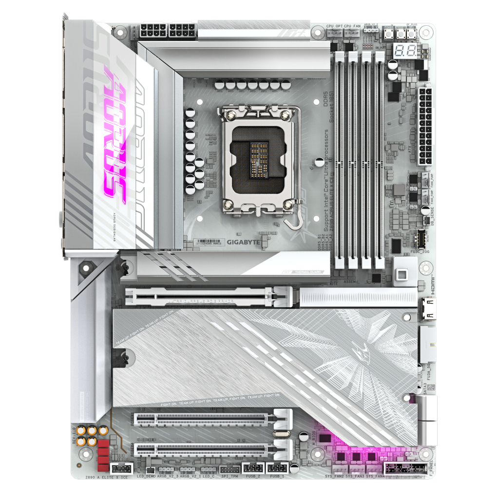 Материнська плата GIGABYTE Z890 AORUS ELITE X ICE - зображення 1