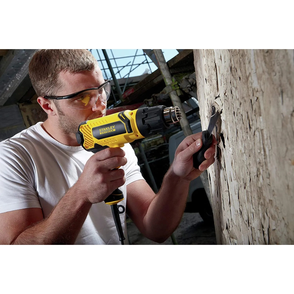 Будівельний фен Stanley FatMax, 2000 Вт, 65 - 650 C, 0.9 кг, кейс (FME670K) - зображення 4
