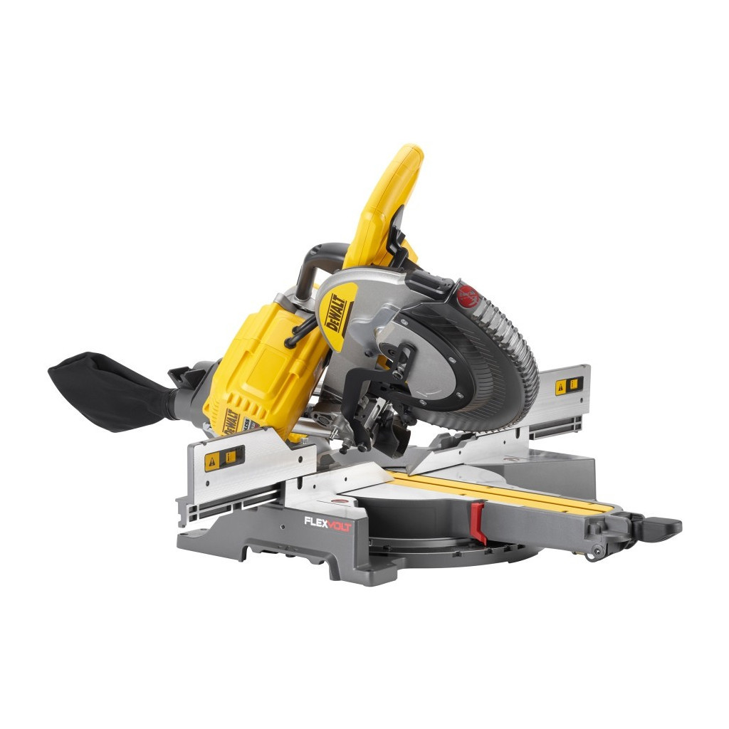Торцювальна пила DeWALT 54В XR FLEXVOLT Li-Ion, диск 305х30 мм, XPS, 25.5 кг, 2x6Ah, БЖ (DHS780T2A) - изображение 3