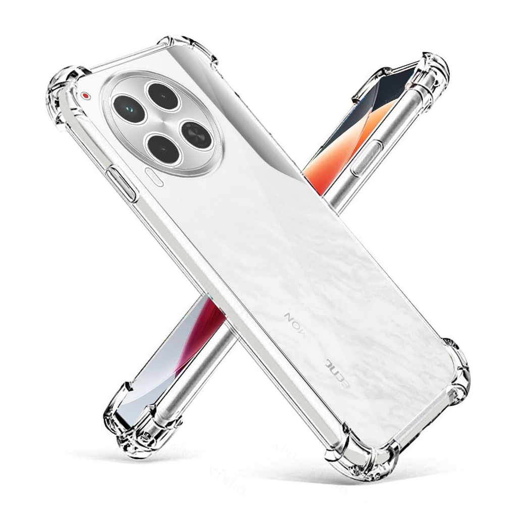 Чохол до мобільного телефона BeCover Anti-Shock Tecno Camon 30 (CL6) Clear (711790) - зображення 2