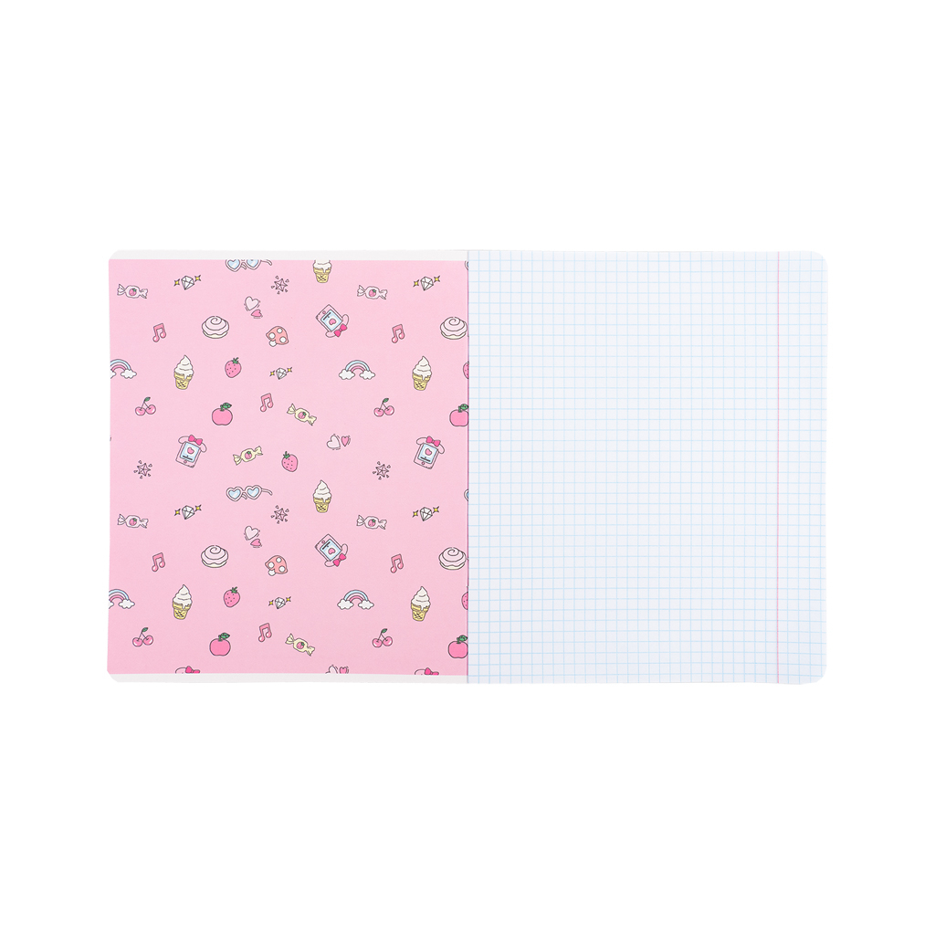 Зошит Kite Kuromi, 12 аркушів, клітинка (HK25-232-4) - зображення 4