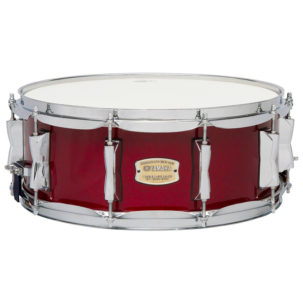 Малий барабан Yamaha Stage Custom Birch Snare 14" (Cranberry Red) (SBS1455 CR) - изображение 1