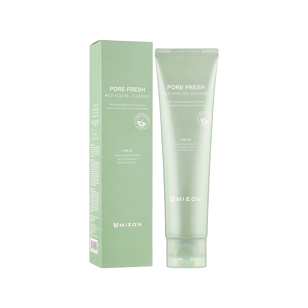 Гель для вмивання Mizon Pore Fresh Mild Acid Gel Cleanser 150 мл (8809663751982) - изображение 2
