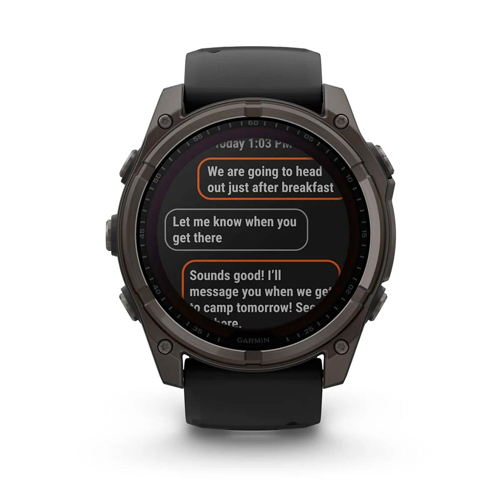 Смарт-годинник Garmin fenix 8 51mm,Saph Solar,CrbnGry Ti/Blk,Blk/PblGryBnd (010-02907-11) - зображення 10