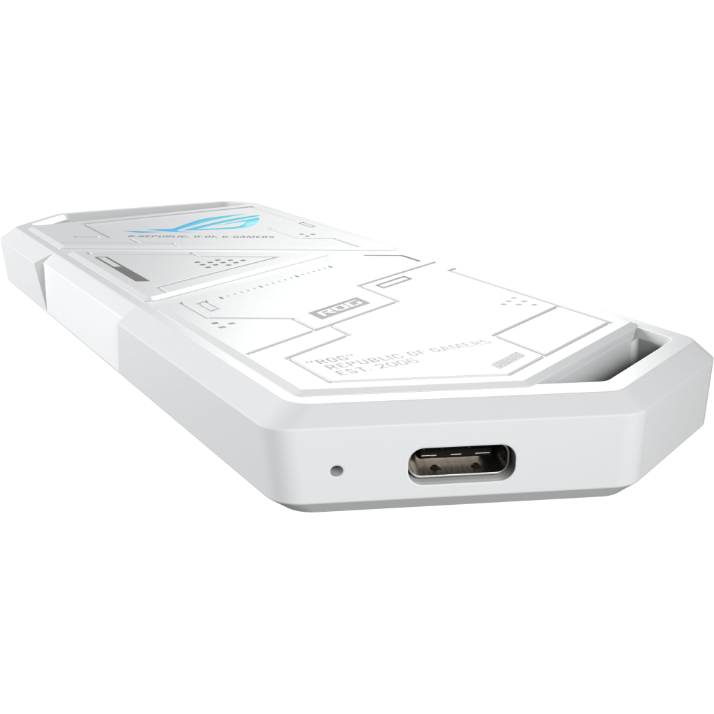 Кишеня зовнішня ASUS SSD ROG STRIX ARION ESD-S1C/WHT/G/AS PCIe NVMe M.2 2230/2242/2260/2280 USB-C 3.2 Gen 2x1 (90DD02H1-B09000) - зображення 8
