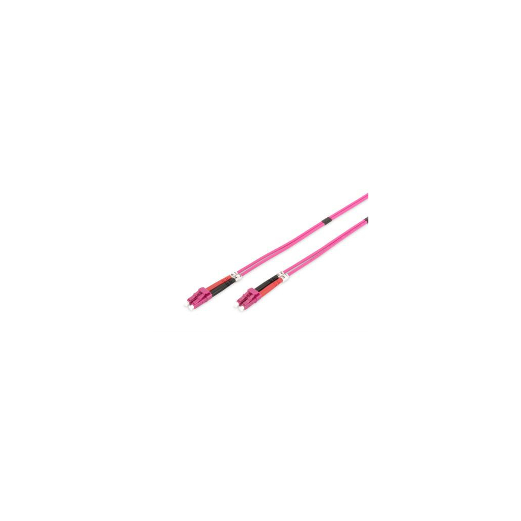 Оптичний патчкорд Digitus LC/UPC-LC/UPC, 50/125, MM, OM4, duplex, 7м (DK-2533-07-4) - изображение 1