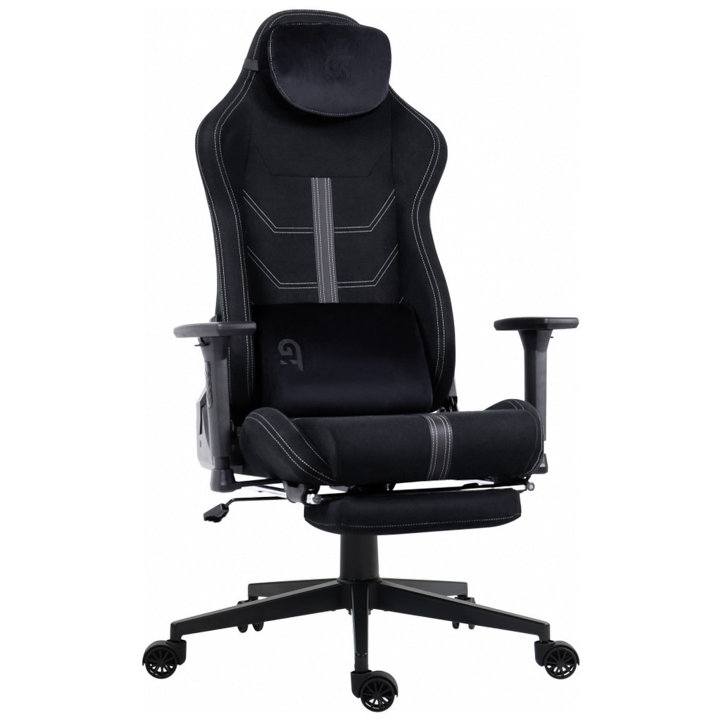Крісло ігрове GT Racer X-2309 Black (X-2309 Fabric Black) - зображення 2