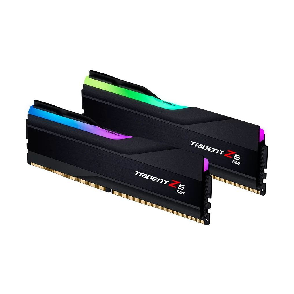 Модуль пам'яті для комп'ютера DDR5 32GB (2x16GB) 6800 Trident Z5 RGB Black G.Skill (F5-6800J3445G16GX2-TZ5RK) - зображення 2