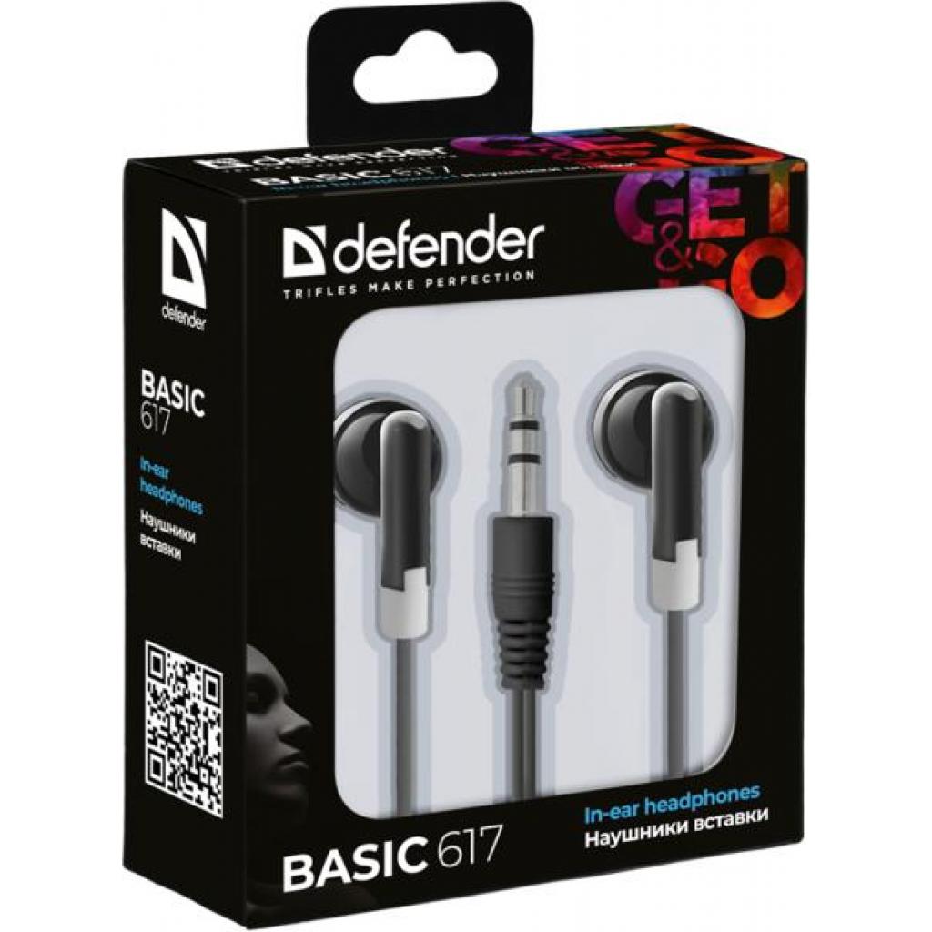 Навушники Defender Basic-617 Black (63617) - зображення 2