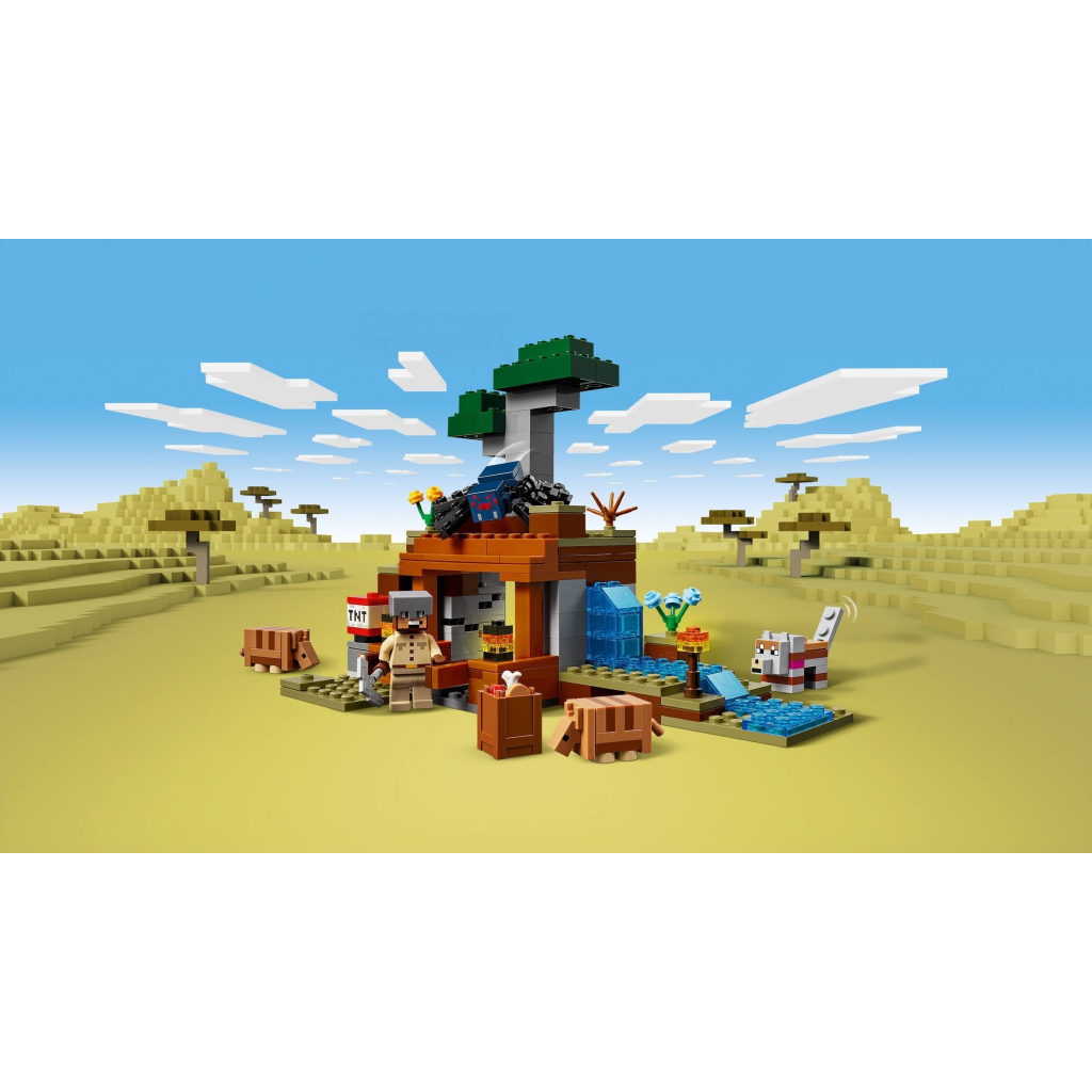 Конструктор LEGO Minecraft Шахтна експедиція Броненосець (21269) - зображення 9