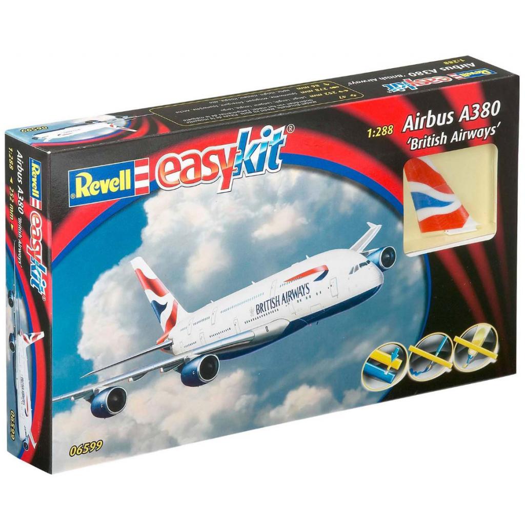 Збірна модель Revell Літак  Airbus A380 British Airways 1:288 (6599) - зображення 1
