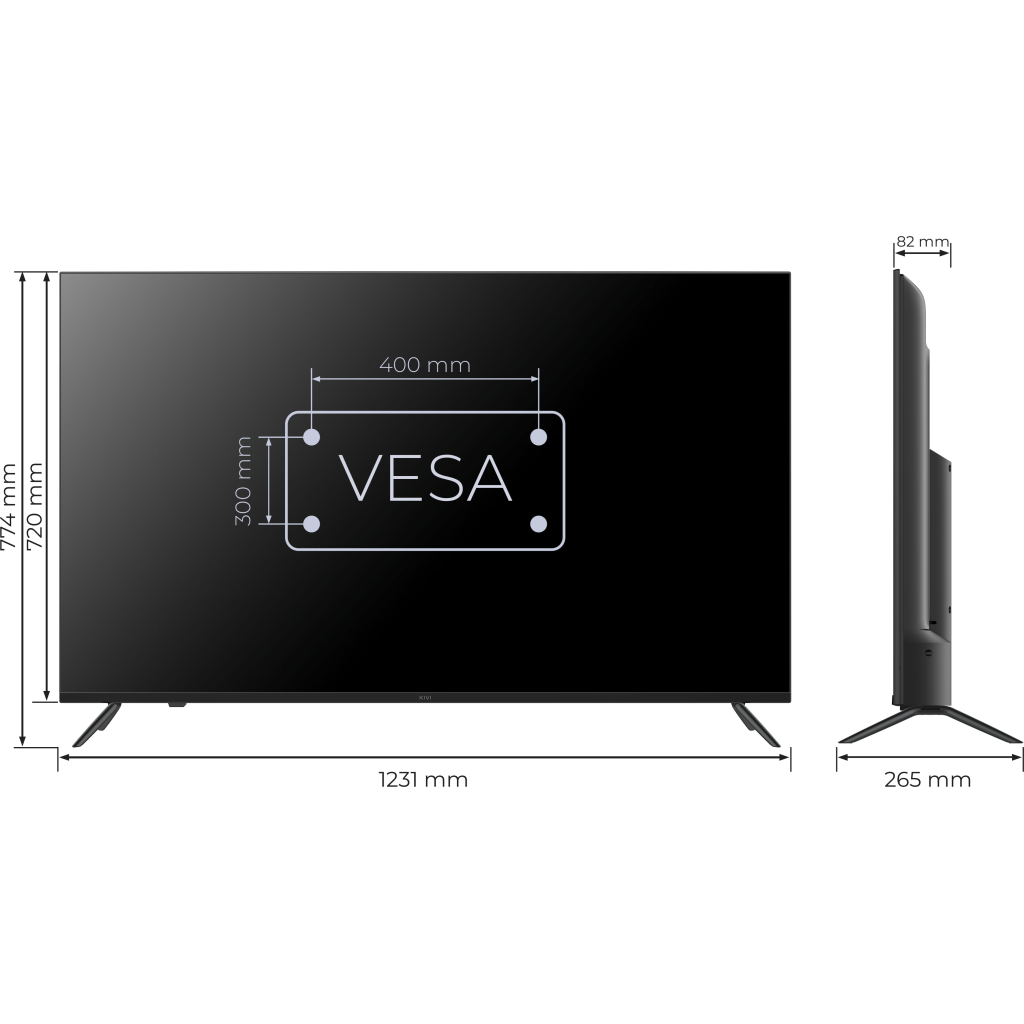 Телевізор Kivi 55U770QB - зображення 6