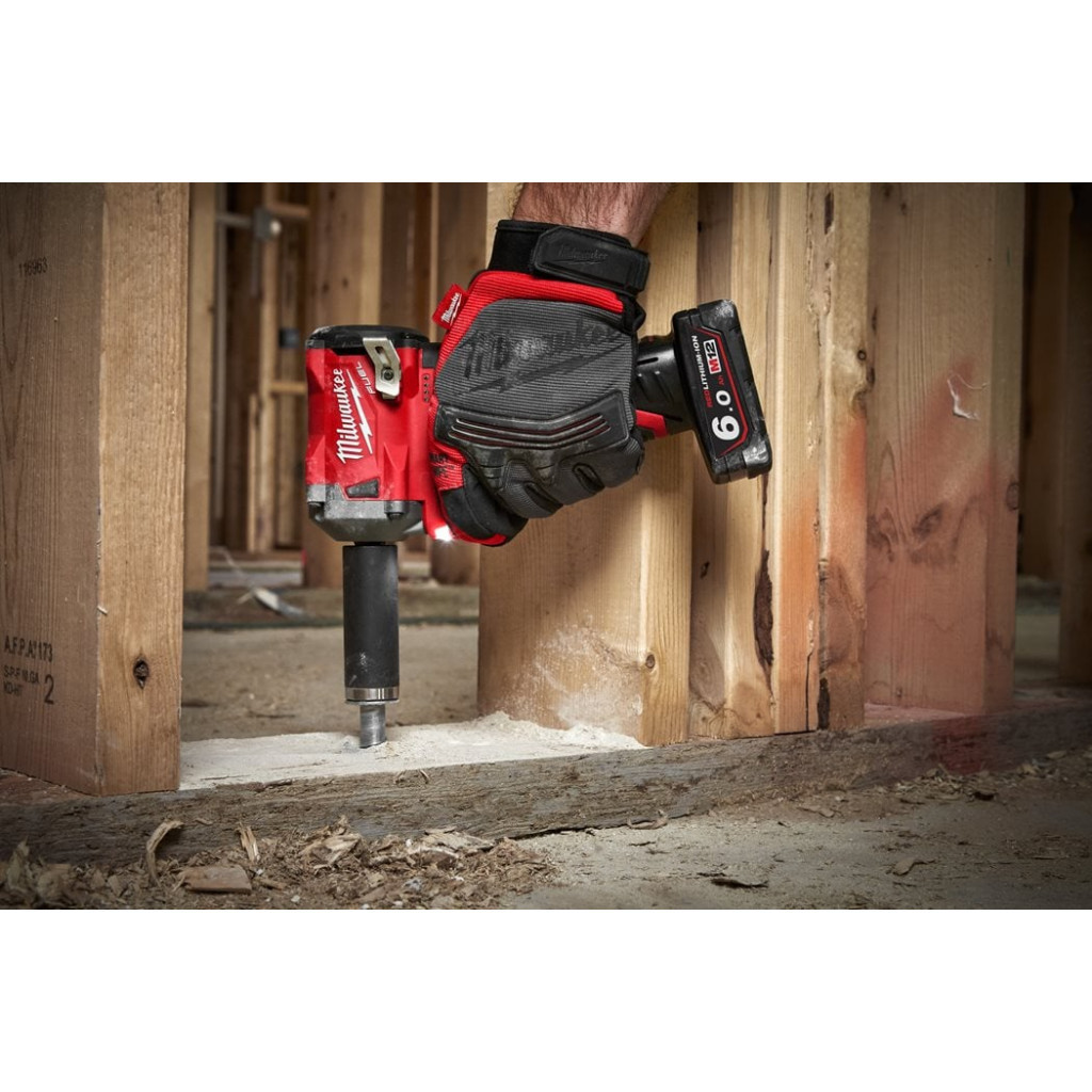 Гайковерт Milwaukee 3/8", M12 FIW38-0, 339 Нм (без АКБ та ЗП) (4933464612) - изображение 7